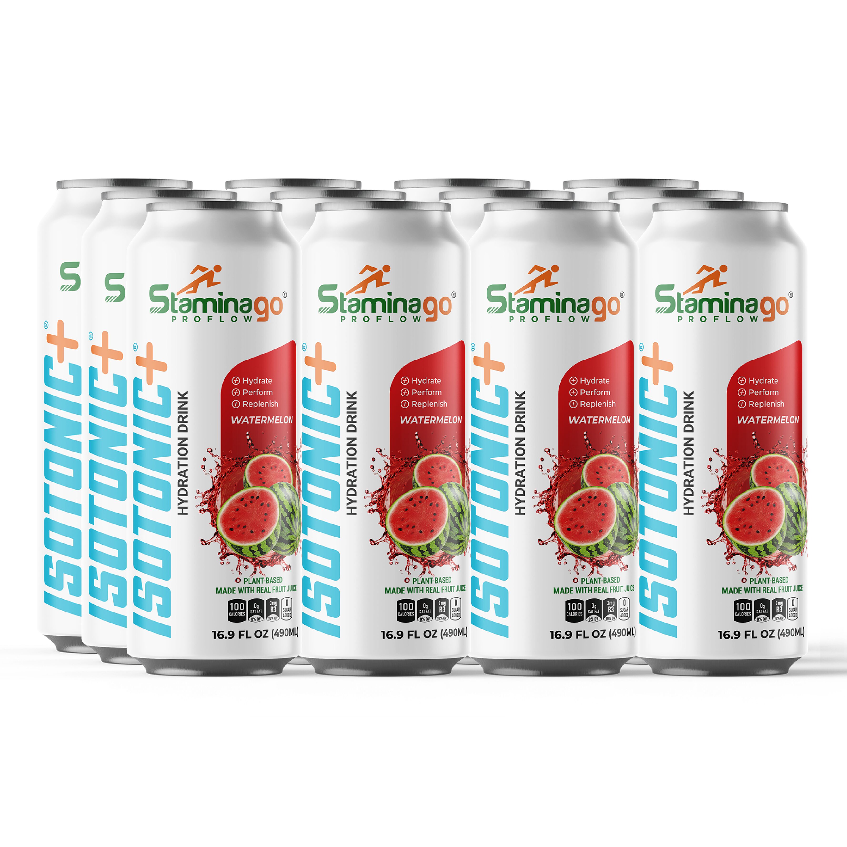 StaminaGo ProFlow ISOTONIC+ – Watermelon - Image 3